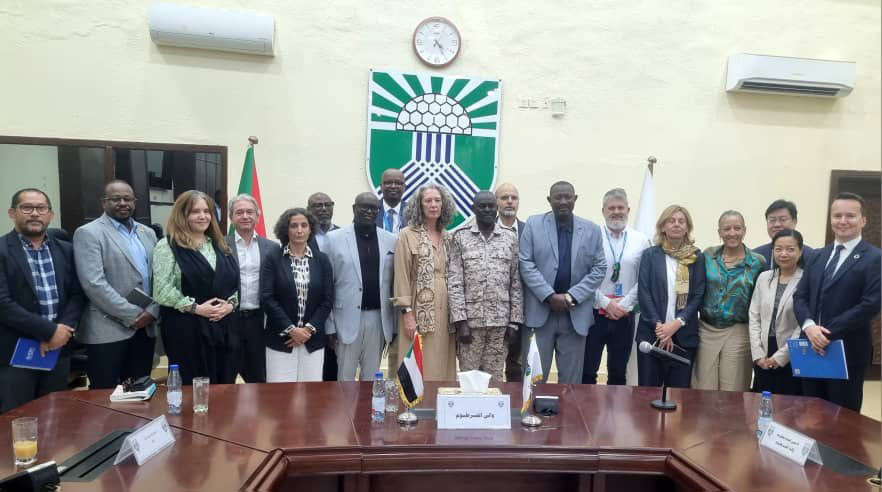 联合国苏丹国家工作队在撤离两年半后重返喀土穆。